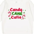 thumbnail image 3 of Inktastic Christmas Candy Cane Cutie with Candy Canes Toddler Sweatshirt, 3 of 4