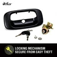 thumbnail image 3 of Pilot/Bully LH-003 Tailgate Lock Locks Tailgate Handle; Direct-Fit, 3 of 7