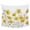 White, variant on Yellow Spring Floral Tapestry for Bedroom Wall Hanging Tapestry, Summer Botanical Watercolor Daisy Ceiling Backdrop Tapestries Poster Blanket Wall Decor for Teens Room Living Room Dorm 59" x 79"