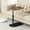 Rust Brown, variant on C Shaped Side Table, Adjustable Height C Shaped End Table, 360°Swivel Couch Side Tables That Slide Under, Modern Small Coffee C Table End Table for Sofa/Bed/Bathtub, Rotating Tabletop (Wood)