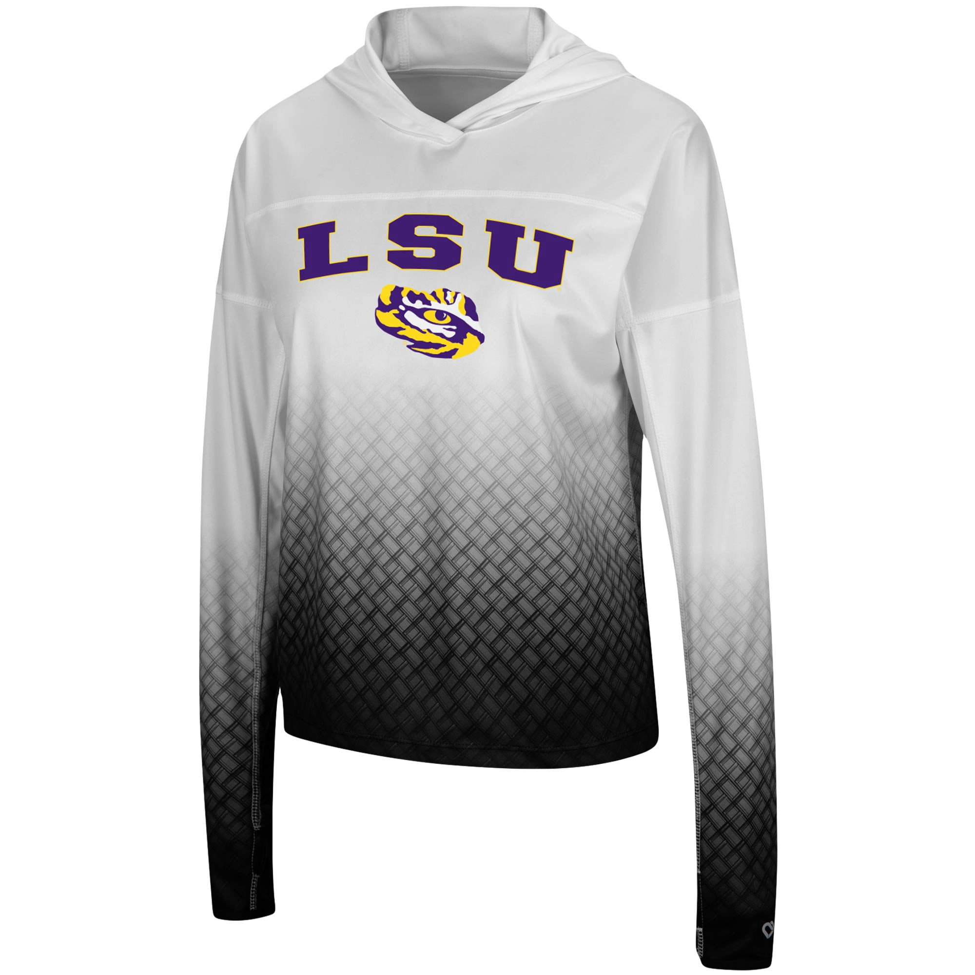Women's Colosseum White/Black LSU 