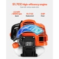 thumbnail image 2 of KFFKFF String Trimmer, 51.7CC 2-Stroke, Gas Powered Weed Wacker, 16.9" Cordless Grass Trimmer, Multi-Functional Lawn Edger with Shoulder Strap & 3T Blade, 2 of 9