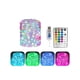 thumbnail image 4 of Injueey 100 LEDs Cuerda de luces 16 colores Cadena de luz DIY Impermeable Amplia aplicación Lámpara Jardín Parque Dormitorio Navidad Iluminación y accesorios, 4 of 6