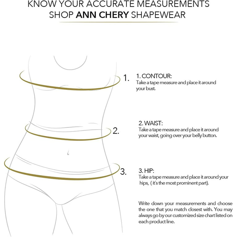 Ann chery corset Waist Trainer for Women - colombian Waist cincher - Latex  Body Shaper - Included Lotion guarana 