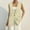 Beige, variant on DAFPZW 2025 Vest Tops for Women Trendy Summer Sleeveless Blazer Jackets Button Casual Open Front Waistcoat Dressy Suit Vest