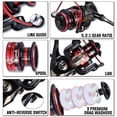 thumbnail image 5 of Sougayilang Spinning Fishing Reel and Rod Combo 1.8m/2.1M Bass Fishing Rod and Spinning Fishing Reels with Fishing Line Full Kit, 5 of 8