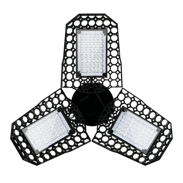 Mistaha Lumière de Croissance Pliable à LED avec Spectre Rouge Bleu pour Semis en Serre à Trois Feuilles - 108 Perles