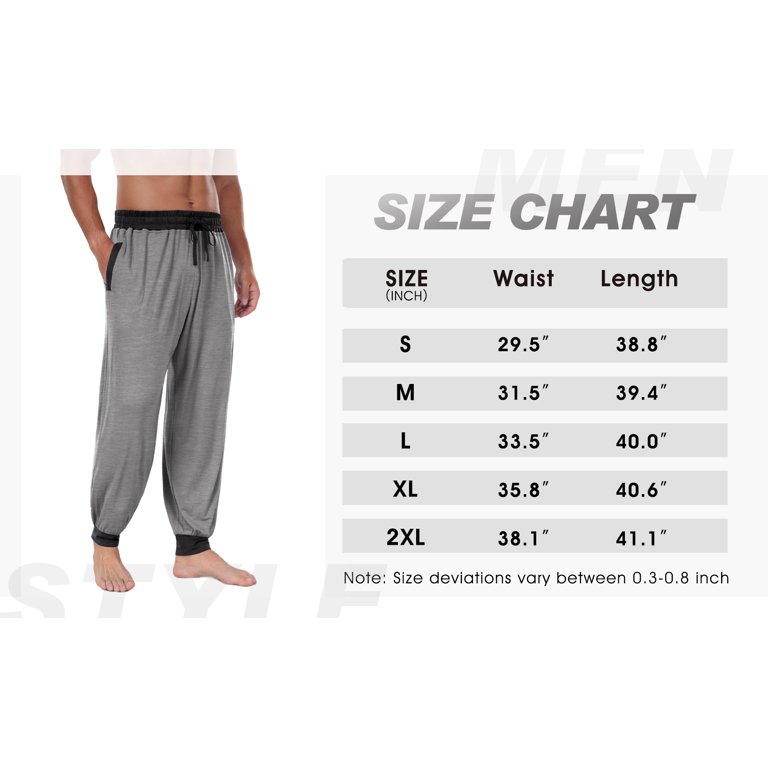 GIRUNS Men's Soft Rayon Pajama Pants photo 4