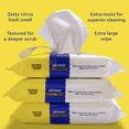 thumbnail image 3 of All Clear Disinfecting Wipes, Bleach-Free, Citrus Scent, 240 Count, 6 Pack, 3 of 7