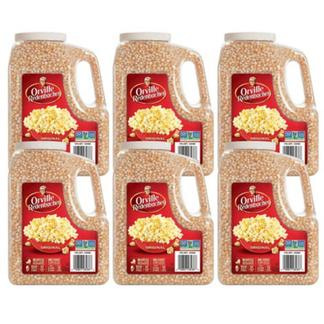Orville Redenbacher Popcorn Kernels, 3.6 kg - Bulk Large (6/CASE)-TOTAL 21.6 Kgs