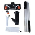 thumbnail image 1 of Aspirador portátil para piscina, 1,6 M, conector subacuático estadounidense con poste de 4 secciones para piscina, estanque y fuente, 1 of 8