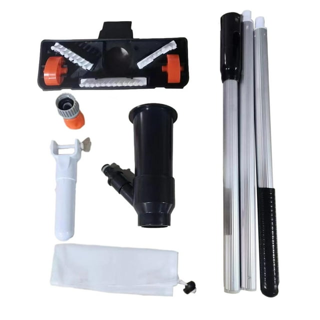 Aspirador portátil para piscina, 1,6 M, conector estadounidense para SPA, estanque, fuente, bañera de hidromasaje