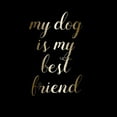 thumbnail image 2 of Matic,Jelena 15x15 Gold Ornate Wood Framed with Double Matting Museum Art Print Titled - Best Friend Dog, 2 of 4
