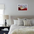thumbnail image 6 of Golden Retriever Dog Wearing Father Christmas, Animals Transportation Framed Art Print Wall Art Sold by Art.Com, 6 of 6
