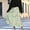 Green, variant on Summer Maxi Skirts for Women Satin Fashion Boho Long Skirt Trendy Floral High Waist A Line Beach Skirt Vacation Outfit Army Green M