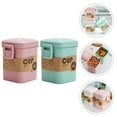 thumbnail image 3 of MasteelfCA 2Pcs Sealed Soup Cups Food Sealed Tank Wheat Straw Container Storage Box, 3 of 7