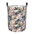 thumbnail image 6 of Lsque Rose Flowers pattern Laundry Hamper Basket, Tall Woven Rope Hamper Basket for Clothes, Lightweight Storage Basket, Collapsible Waterproof-Medium, 6 of 8