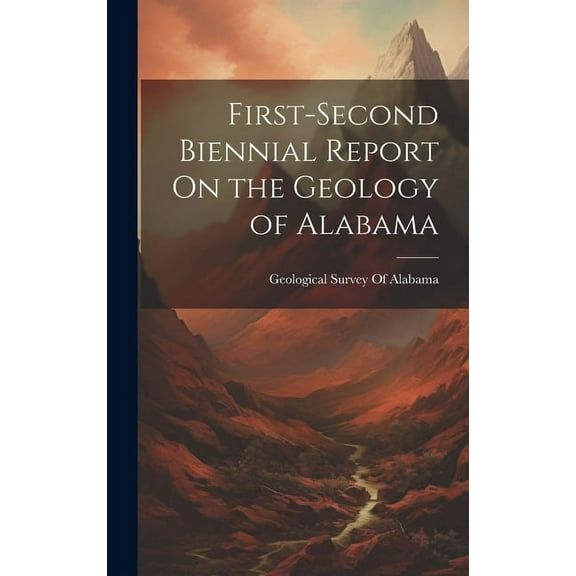 First-Second Biennial Report On the Geology of Alabama (Hardcover)