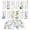Animal 5, variant on 60 PCS Color Your Own Bookmarks Bulk, DIY Bookmarks for Teens, Cute Animal Bookmarks for Reading Lover, 12 Styles Fun & Personalized Bookmark for Students, Classroom Rewards Supplies