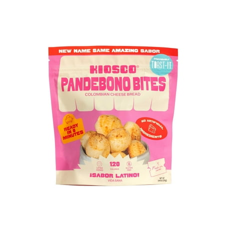 Kiosco Toast-It Sugar-Free Pandebono Bites 15 Count