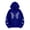 Blue, variant on Shirts for Women Trendy Plus Size Fall Loose Fit Hooded Long Sleeve Bell Off the Shoulder Hoody Butterfly Print Leisure Polyester Hoodies Sweatshirts(Blue,XXL)