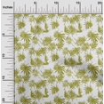 thumbnail image 2 of oneOone Velvet Olive Green Fabric Tropical Craft Projects Decor Fabric Printed By The Yard 58 Inch Wide, 2 of 4