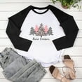 thumbnail image 3 of Pntutb - Camiseta de Navidad para mujer, temporada festiva, regalo para amantes, camiseta de manga larga para mujer, camiseta con costuras a juego de colores Pntutb Pntutb-4178, 3 of 7