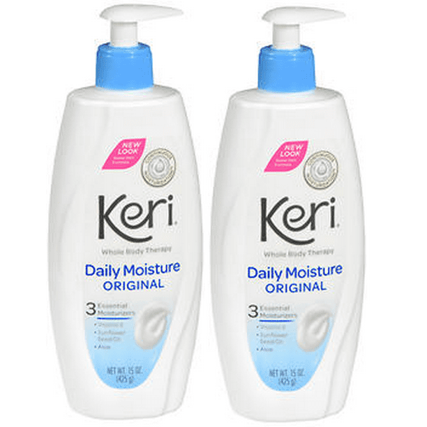 Keri Original Moisture Therapy Lotion For Dry Skin, Softly Scented 15