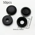 thumbnail image 7 of LEEYNEER 50pcs Decorative Self-Tapping Screw Covers - Assorted Colors  Durable Plastic  13.6mm Diameter, 7 of 7