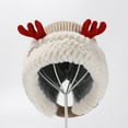thumbnail image 6 of Yokua Knitting Santa Hat Thicken Plush for Holiday Christmas New Year Symbol, 6 of 19