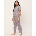 thumbnail image 2 of Moomaya Sleepwear, Printed Cotton Night Suits, 2 Pcs Kurta & Pajama Set For Womens Pjs, 2 of 9