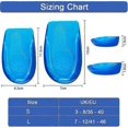 thumbnail image 2 of Orthopaedic Heel Support, Haofy 2 PCS Orthopaedic Insoles for Men and Women, Large Insoles for O/X Legs, Supination and Pronation Insoles, L, 2 of 4