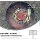 thumbnail image 4 of Grilling Basket Stainless Steel Barbecue BBQ Grill Basket Wire Net with Handle for Fish Meat Vegetables Shrimp Outdoor Grill Accessories, 4 of 5