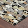 thumbnail image 3 of Addison Rugs Chantille Indoor/Outdoor Transitional Casual Black Machine Washable Runner Rug, 2'3" x 7'6", 3 of 8