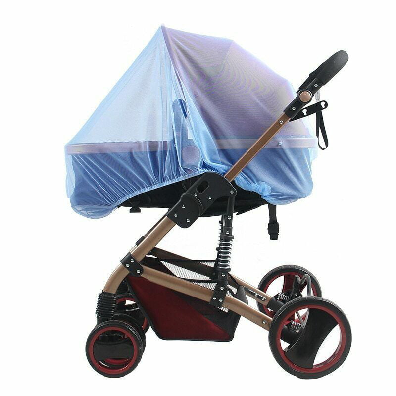 1PC Baby Stroller Mosquito Net Cover Infant Bug Protect Shield Foldable L Size 