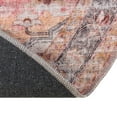 thumbnail image 4 of Unique Loom Mangata Collection Area Rug - Melodie (3' 11" Round Apricot and pink/Gray), 4 of 11
