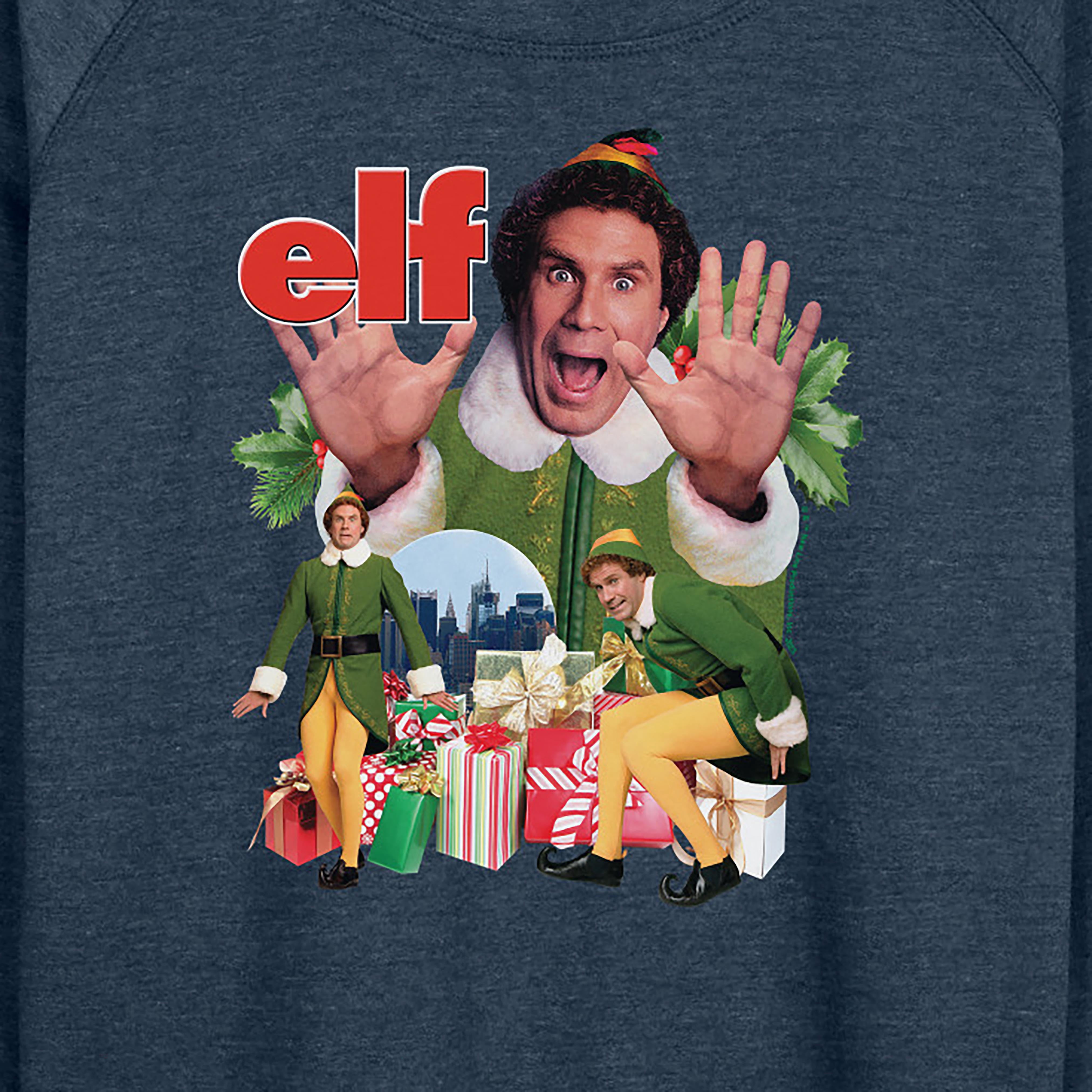 ELF - Christmas Merch Tee - Women's Lightweight French Terry Long Sleeve Shirt