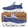 thumbnail image 1 of Yikeluo - Zapatos de diseño para mujer, zapatillas con notas musicales, transpirables, de malla, planos informales, superligeros, 1 of 6