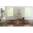 thumbnail image 5 of Linon Home Décor Hi Lo Area Rug Collection, Brown and Beige, 5' x 7.5', 5 of 5