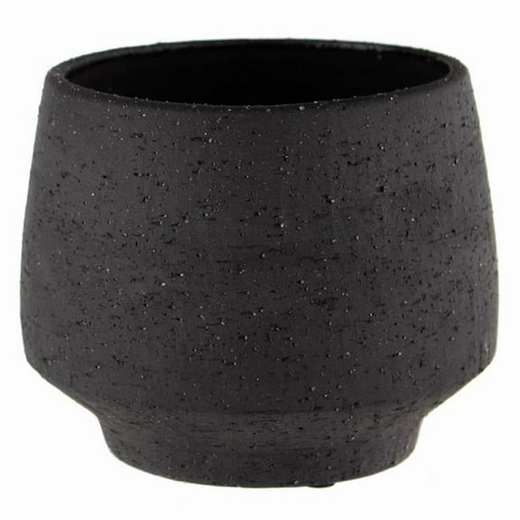SSI SSI7944061235 4 in. Sto are Tapered Pot, Charcoal