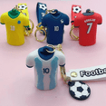 thumbnail image 4 of 2pcs 3d Epoxy Football Jersey Keychain Football World Cup Gift World Cup souvenir keychain, 4 of 4