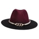 thumbnail image 1 of Sombrero Fedora Fernando Sombrero de fieltro estilo Retro bicolor, 1 of 8