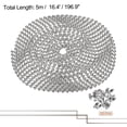 thumbnail image 2 of Unique Bargains 16.4' Long 0.13' Diameter Beaded Link with Connector Pull Chain Extension 1 Set, 2 of 5