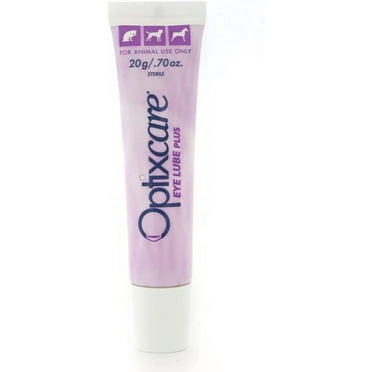OptixCare Pet Eye Lube Plus   Hyaluron 20g for Dog Cat Horses