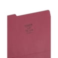 thumbnail image 5 of Smead® Color File Folders, Letter Size, 1/3 Cut, Maroon, Box Of 100, 5 of 9