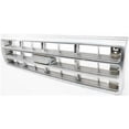 thumbnail image 1 of Grille For Ford Bronco F Super Duty F-150 F-250 F-350 F53 F59 Silver Plastic, 1 of 5