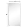 Kengston Modern & Contemporary Rectangular Bathroom Vanity Mirror 30