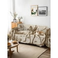 thumbnail image 3 of Beige Western Farmhouse Couch Cover, Vintage Cowboys Cactus Sofa Cover Blanket for Loveseat Couches, Sectional Sofa Slipcover Furniture Protector for Living Room Bedroom 71''x118'', 3 of 9