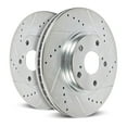 thumbnail image 2 of Power Stop AR8288XPR Evolution Drilled & Slotted Rotors -Front, 2 of 2