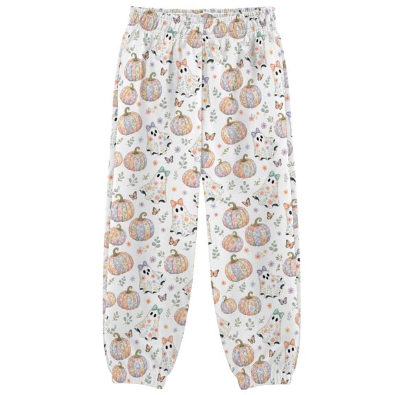 Ghost Boys Pants Kids Casual Sweatpants Joggers Toddler Sports Pants 3-10 Years